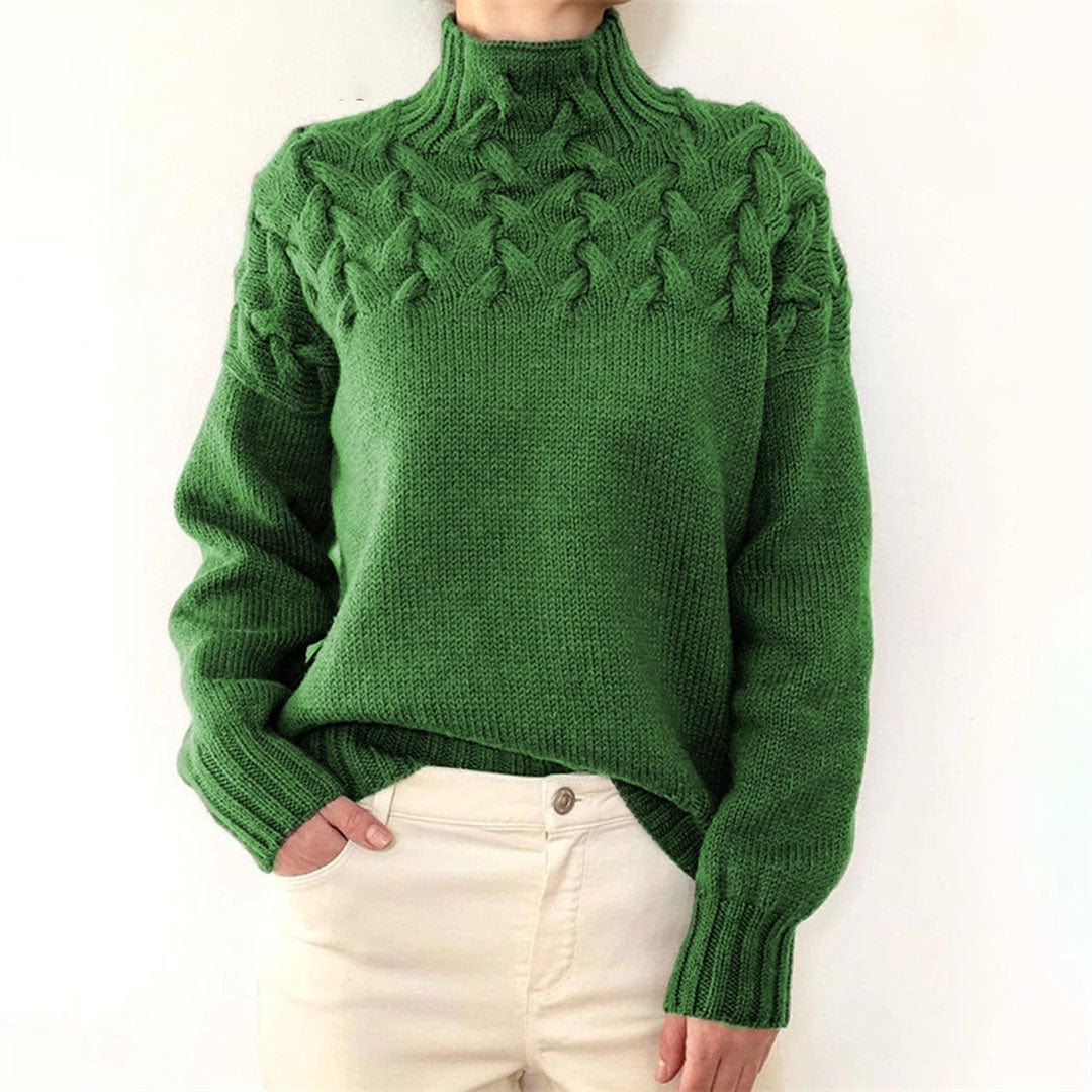 🔥Women's turtleneck knitted sweater
