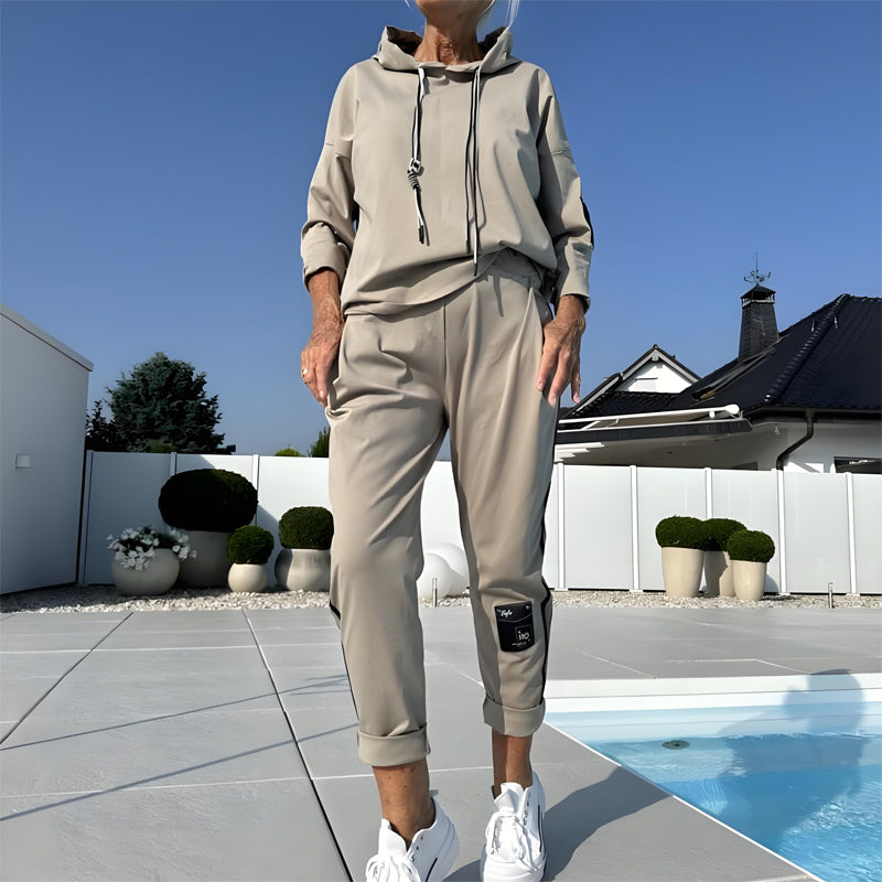 🎊2025 Neue Produkte👗🌟Damen Hoodie & Jogger-Hose 2-teiliges Casual-Set 🌟