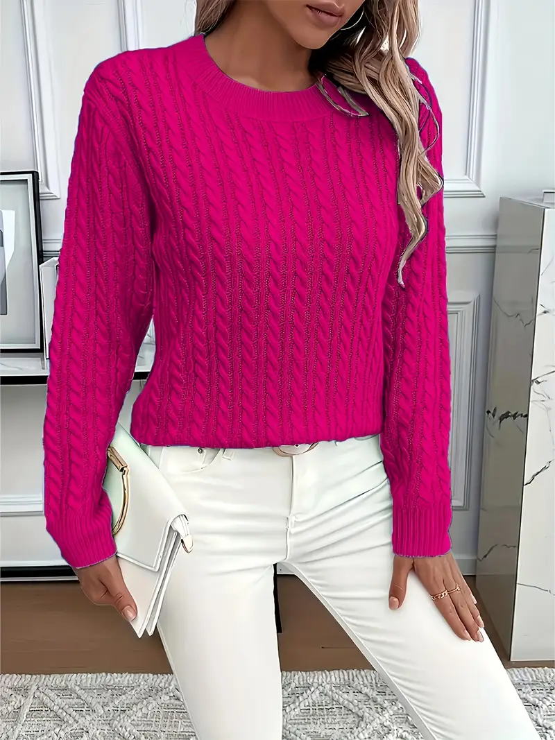 Cozy Cable Knit Sweater