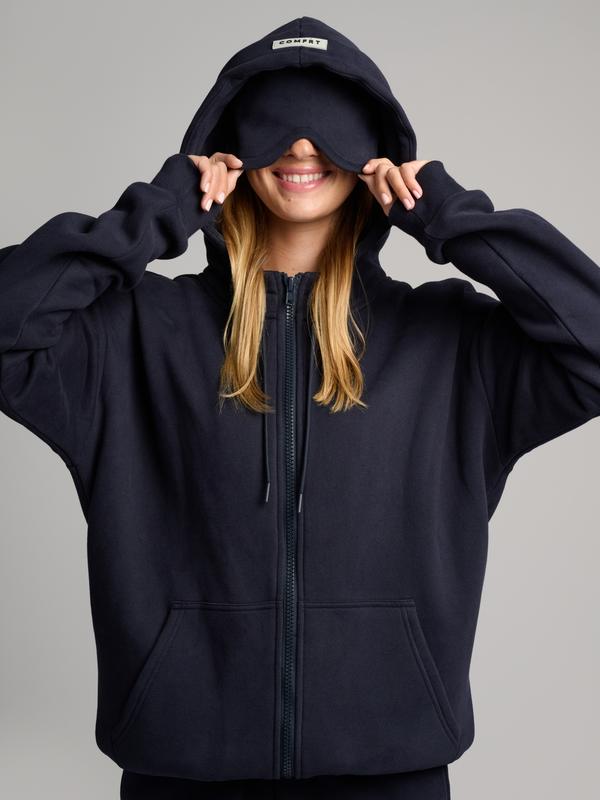 Airplane Mode Travel Zip Hoodie