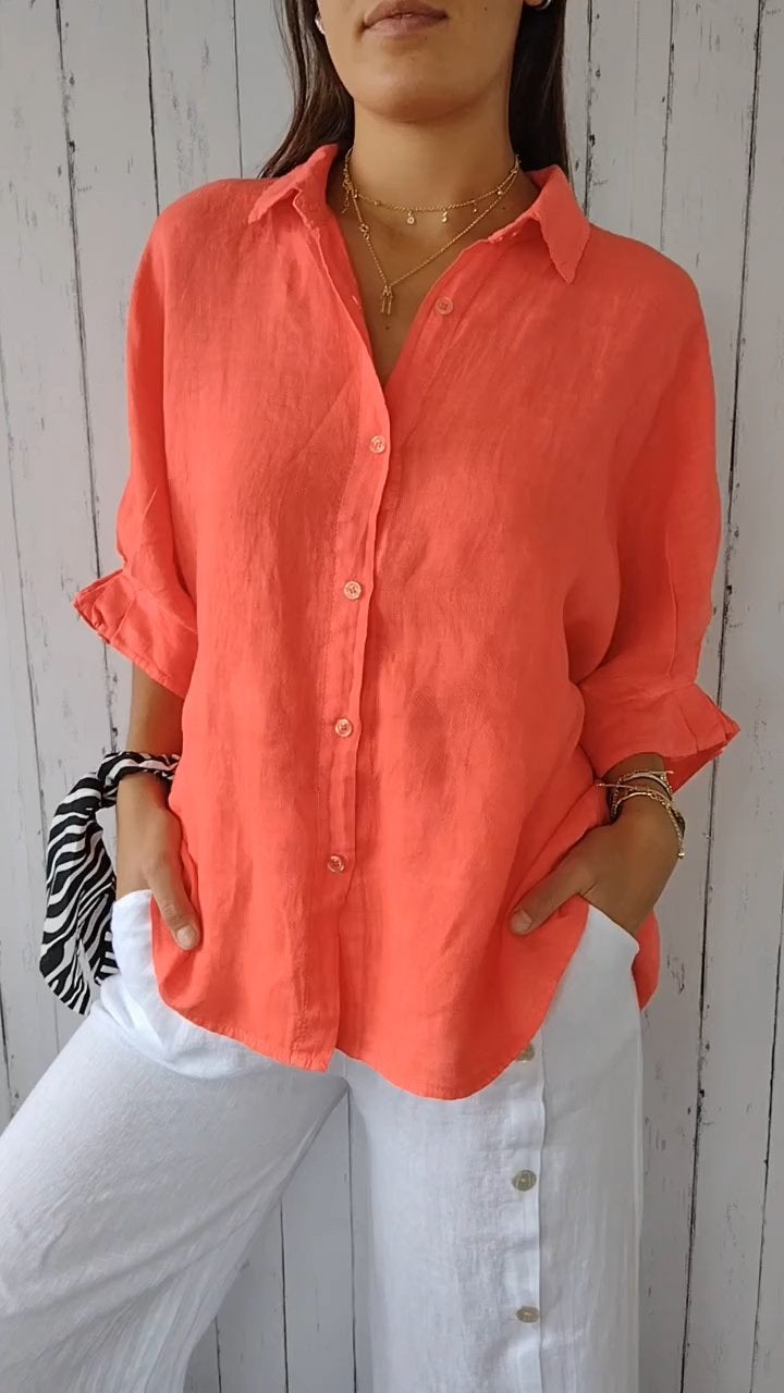 Chic Tie-Back Blouse