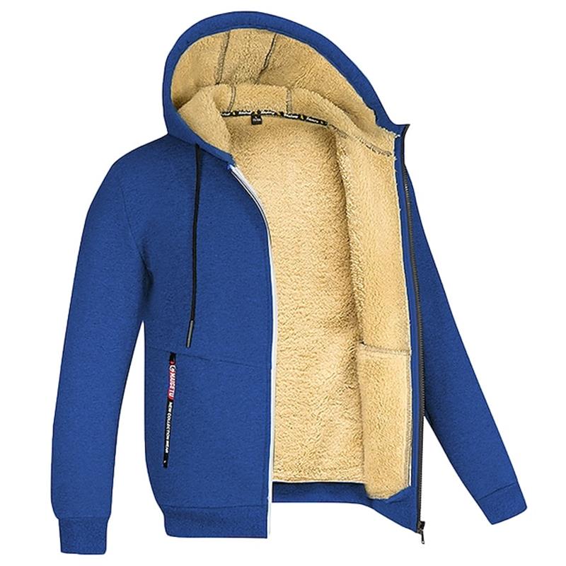 Super Cozy Men's Zip-Up Hoodie